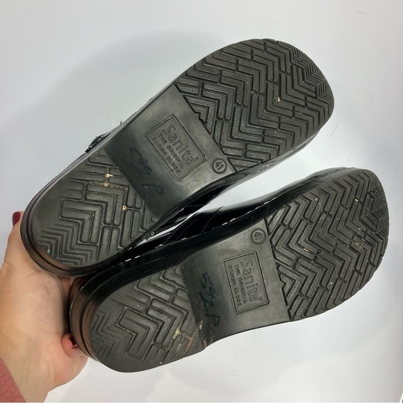 Sanita black clogs size 41 - Picture 7 of 8